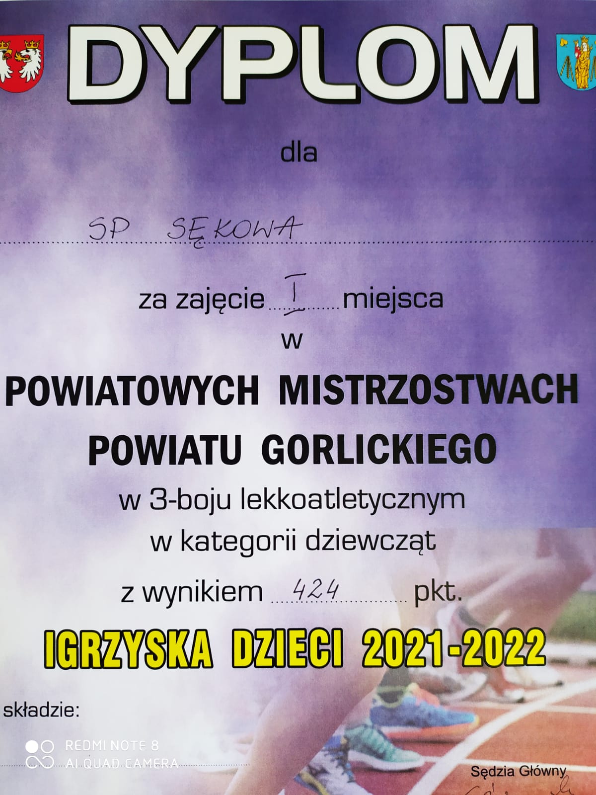Zwycięstwo w Powiatowych Mistrzostwach Powiatu Gorlickiego